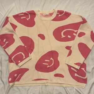 Moon & Madison Smiley Sweater